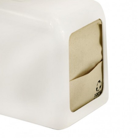 Dispenser per tovaglioli bianco per formato 17x17cm (PZ.1)