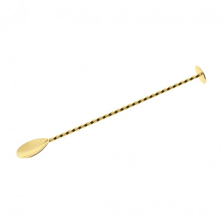 Cucchiaio miscelatore professionale oro 28 cm (PZ.1)