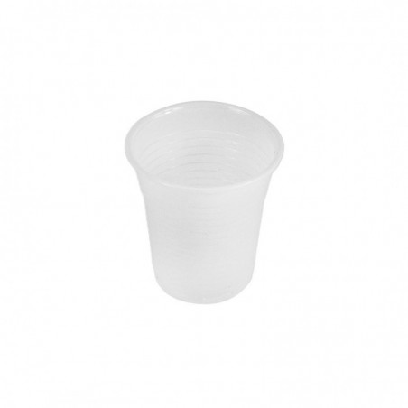 Bicchiere in plastica PP bianca da 160ml (PZ.100)