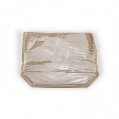 Sacchetto per alimenti in carta e plastica avana Turtle 20x16 cm (PZ.100)