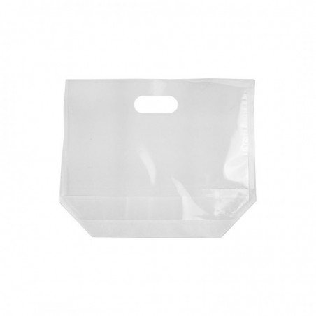 Sacchetto per alimenti in plastica e carta turtle bianco 22x18 cm (PZ.50)