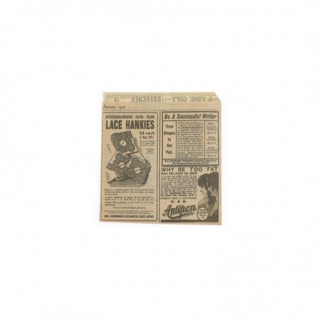 Busta per panini a L Times avana 16x16cm (PZ.500)
