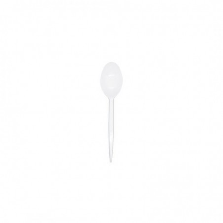 Cucchiaio compostabile bianco in CPLA (PZ 50)