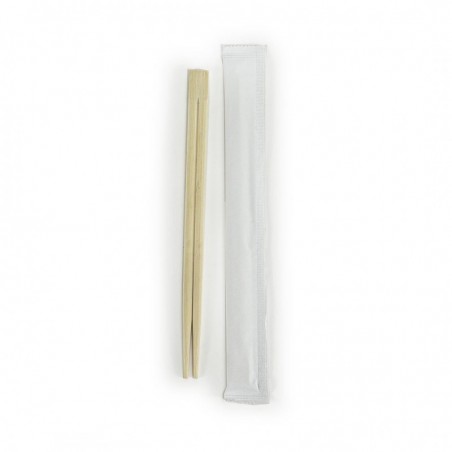 Bacchette compostabili con busta bianca chiusa (PZ.100)